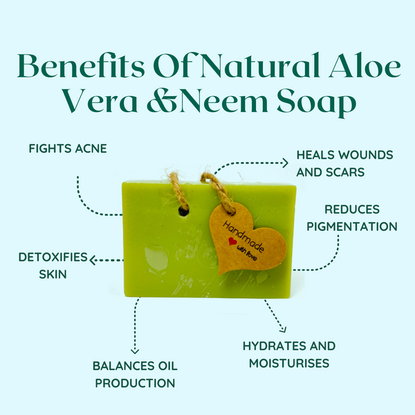 Natural Aleo Vera & Neem Soap